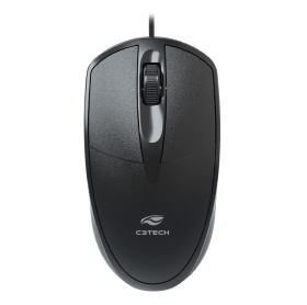 MOUSE USB MS-31BK C3 TECH OPTICO 1000 DPI PRETO