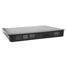 GRAVADOR DVD EXTERNO DEX USB 3.0 PRETO DG-300