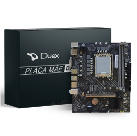PLACA MAE DUEX DX H610ZG M2 12º GER.LGA1700 INTEL I3/I5/I7 DDR4 VGA/HDMI/DP