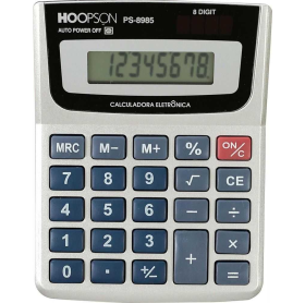 CALCULADORA DE MESA 8 DIGITOS HOOPSON PS-8985