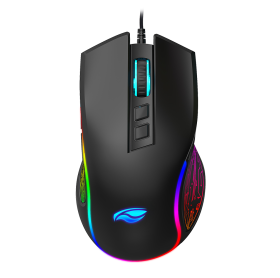 MOUSE USB C3 TECH MG-720BK GAMER RAVAGE RGB 12.800 DPI PRETO