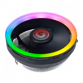 COOLER PARA CPU UNIVERSAL PCYES ZEFIROS RAINBOW INTEL AMD 120MM