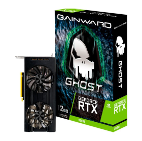 PLACA DE VIDEO 12GB GDDR6 192 BITS GEFORCE RTX3060 GHOST GAINWARD DP/HDMI