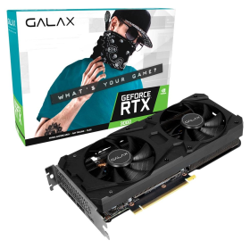 PLACA DE VIDEO 8GB GDDR6 128 BITS GEFORCE RTX3060 GALAX PCI-E HDMI/DP*3