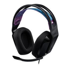FONE USB COM MICROFONE G335 LOGITECH GAMER PRETO/AZUL 981-000977
