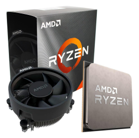 PROCESSADOR AMD RYZEN 5 4500 3.6GHZ AM4 8MB CACHE 65W-SEM VÍDEO-100100000644BOX
