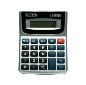 CALCULADORA DE MESA 8 DIGITOS KOKAY CK-80