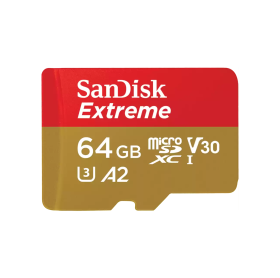 CARTÃO DE MEMORIA 64GB MICRO SDXC EXTREME SANDISK C/ ADAPTADOR 