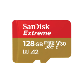 CARTÃO DE MEMORIA 128GB MICRO SDXC EXTREME SANDISK C/ ADAPTADOR 