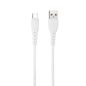 CABO USB PARA USB-C MAKETECH 2.0MT BRANCO CA-227C