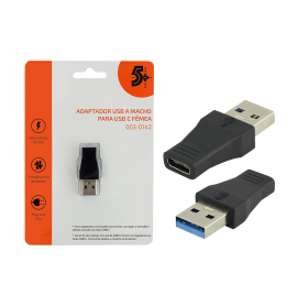 ADAPTADOR USB 3.0 MACHO PARA USB-C 5+ 003-0142