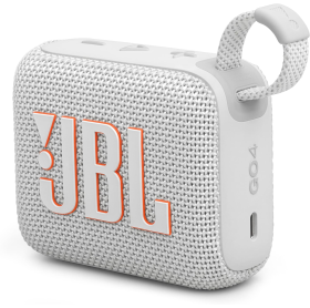 CAIXA DE SOM PORTATIL JBL GO 4 BRANCA IP67 BLUETOOTH 4.2W RMS JBLGO4WHT