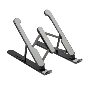 SUPORTE ERGONOMICO UNIVERSAL PARA NOTEBOOK/TABLET DOBRAVEL PRETO PIX