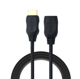 CABO EXTENSOR HDMI-M PARA HDMI-F PIX VS.2.0 4K ULTRA HD 2MT PRETO