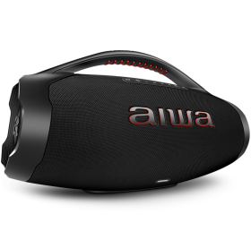 CAIXA DE SOM PORTATIL AIWA BOOMBOX BBS-01B 200W RMS BLUETOOTH IP66 PRETA 