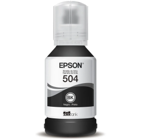 REFIL DE TINTA EPSON T504122 PRETO 127ML L4150 L4160 L4260 L6161 L14150 L6270