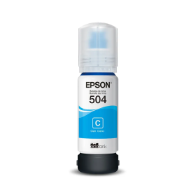 REFIL DE TINTA EPSON T504222 CIANO 70ML L4150 L4160 L4260 L6161 L14150 L6270