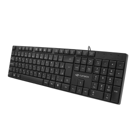 TECLADO USB KB-M11BK MULTIMIDIA C3 TECH PRETO