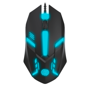 MOUSE USB GAMER HOOPSON MS-052 LED 1200 DPI PRETO