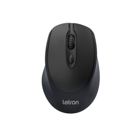 MOUSE SEM FIO LETRON 800/1600 DPI COLOR HIGH 1713 PRETO