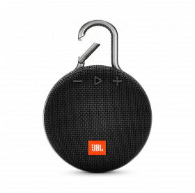 CAIXA DE SOM PORTATIL JBL CLIP3 IPX7 3.3WRMS BLUETOOTH 4.1 PRETA JBLCLIP3BLK