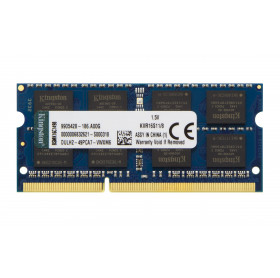 MEMORIA 8GB NOTEBOOK DDR3 1600MHZ KINGSTON KVR16S11/8