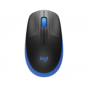 MOUSE SEM FIO M190 LOGITECH PRETO/AZUL 910-005903 