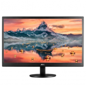 MONITOR LED 18.5 AOC WIDESCREEM VGA HDMI PRETO E970SWHNL 