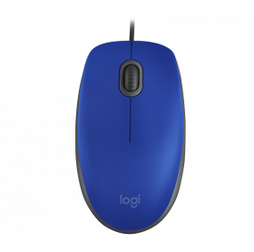 MOUSE USB M110 SILENT LOGITECH AZUL 910-005491  