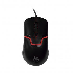 MOUSE USB KROSS PULSE GAMER KE-MG105 PRETO 6400 DPI 