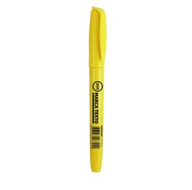 CANETA MARCA TEXTO JOCAR OFFICE SLIM AMARELO