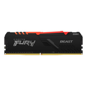 MEMORIA 16GB DDR4 2666MHZ KINGSTON FURY BEAST RGB PTO KF426C16BBA/16