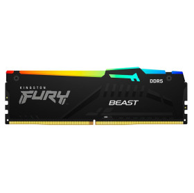 MEMORIA 8GB DDR5 5200MHZ KINGSTON FURY BEAST RGB PTO KF552C40BBA-8