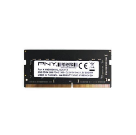 MEMORIA 8GB NOTEBOOK DDR4 2666MHZ PNY MN8GSD42666-TB