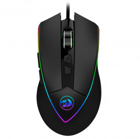 MOUSE USB GAMER REDRAGON M909-RGB EMPEROR 12.400 DPI PRETO 