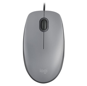 MOUSE USB M110 SILENT LOGITECH CINZA 910-006757