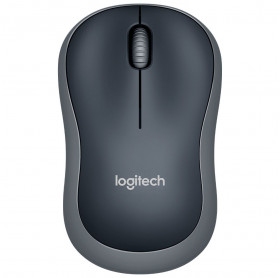 MOUSE SEM FIO M185 LOGITECH 1000 DPI PRETO/CINZA 910-002225       