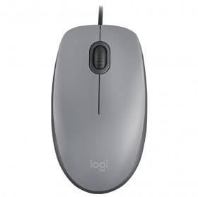 MOUSE USB M110 SILENT LOGITECH CINZA 910-005494