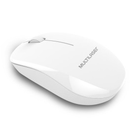 MOUSE SEM FIO MULTILASER SLIDE 1200 DPI BRANCO MO310