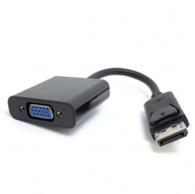 CABO ADAPTADOR DISPLAYPORT MACHO PARA VGA FEMEA GVBRASIL CBM.026