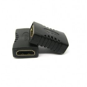 ADAPTADOR HDMI FEMEA PARA HDMI FEMEA PRETO GVBRASIL ADT.008