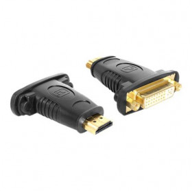 ADAPTADOR HDMI MACHO PARA DVI FEMEA PRETO GVBRASIL ADT007