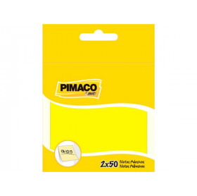 NOTA ADESIVA COLORIDA PIMACO 76X76 C/2UND 50FLS