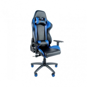 CADEIRA GAMER AKASA VENON SGC20 PRETA/AZUL A-GCH-02BL 120KG