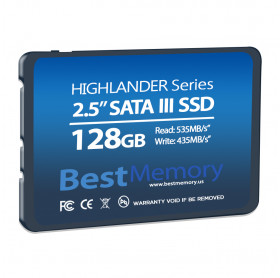 HD SSD 128GB 2.5 SATA III BEST MEMORY 7MM BTSDA-128G-535