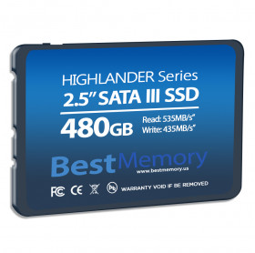 HD SSD 480GB 2.5 SATA III BEST MEMORY 7MM BTSDA-480G-535