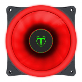 COOLER PARA GABINETE 120X25MM C/LED VERMELHO T-DAGGER T-TGF200-R