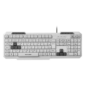 TECLADO USB GAMER SLIM BRANCO MULTI TC267