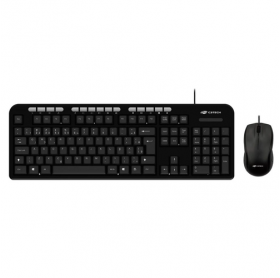 Kit Mouse e Teclado Preto