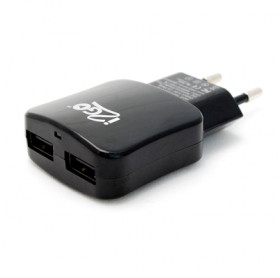 CARREGADOR DE TOMADA I2GO C/2 USB 2.4A I2GDBL203 